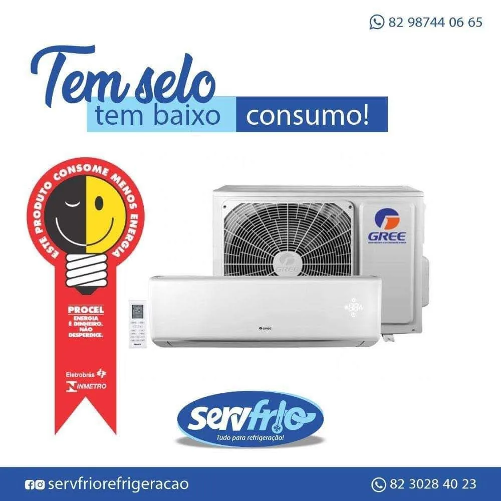 Ar-condicionado Gree com selo Procel