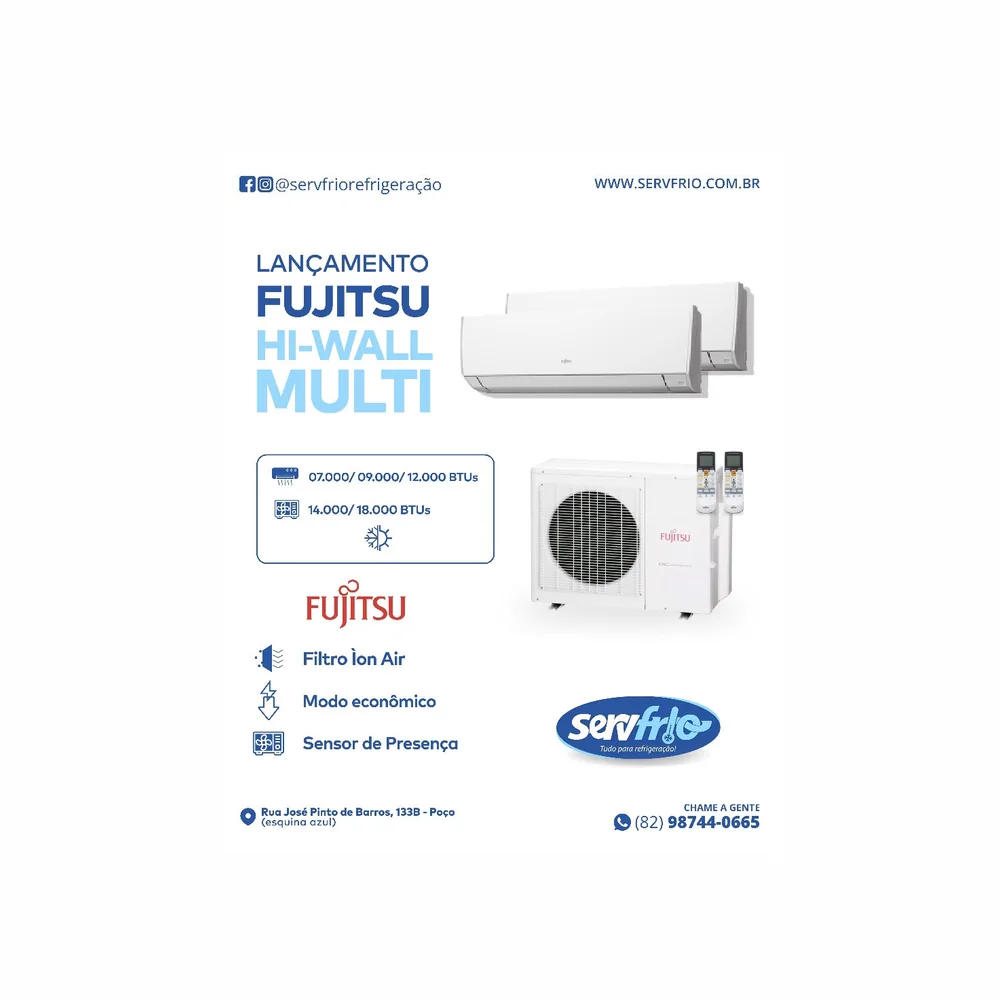 Fujitsu Hi-Wall Multi