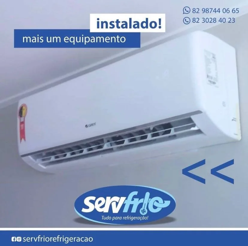 Serviço de instalação de ar-condicionado